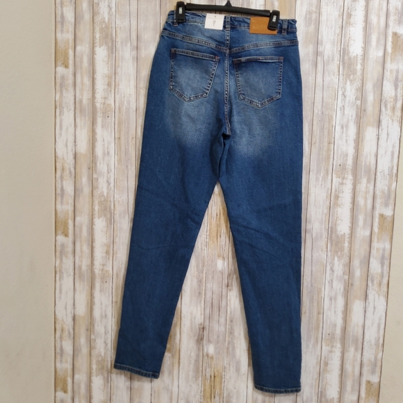 AMERICAN TALL NEW LOLA SLIM-FIT TALL HIGH WAISTED JEANS SIZE 29T BLUE - Picture 6 of 12